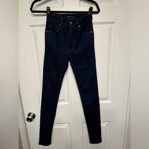 Levi’s silver deep blue skinny jeans